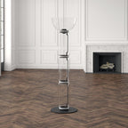 Bamboo Glass Floor Lamp Floor lamp