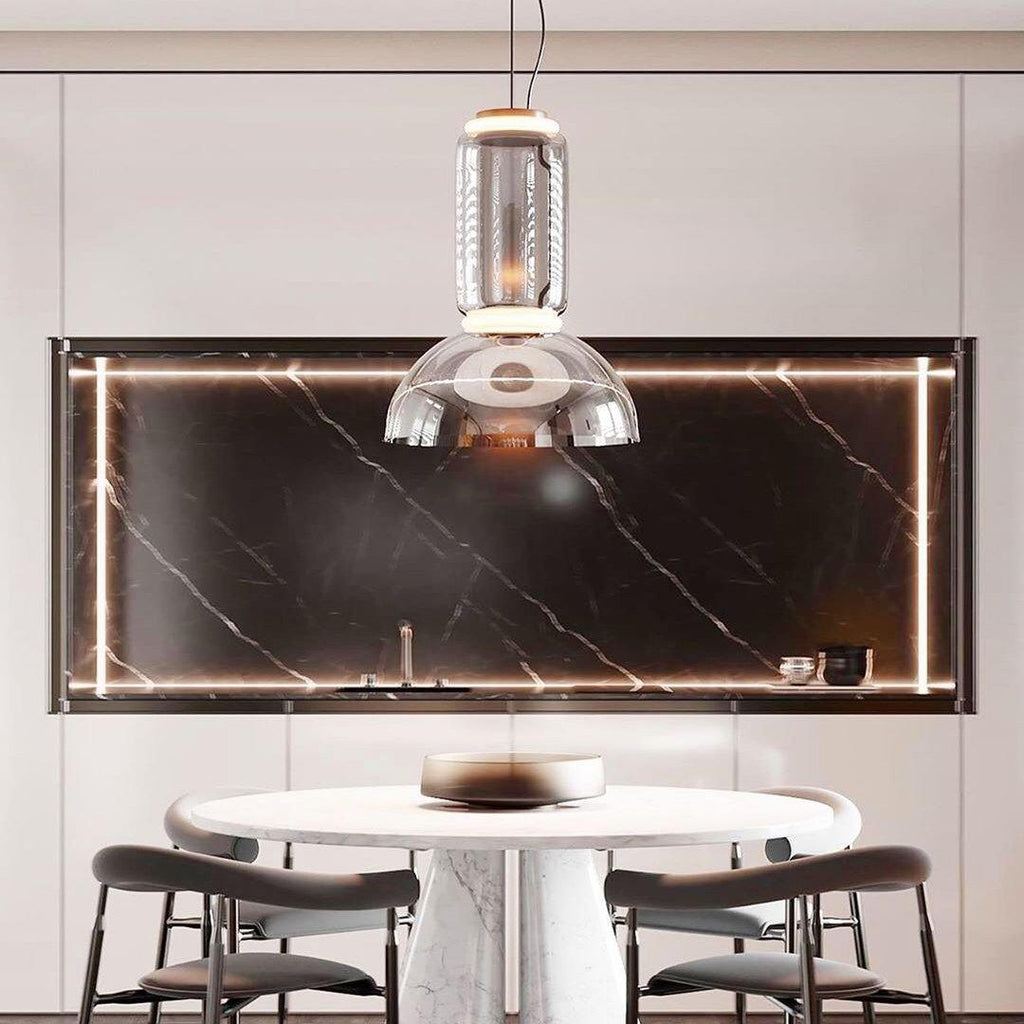 Cylindrical Glass Pendant Light Pendant light