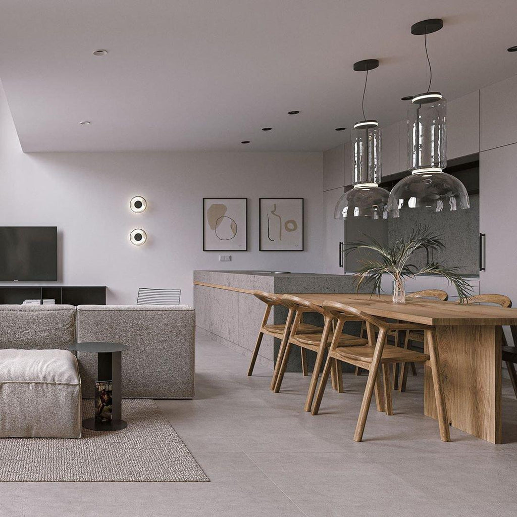 Cylindrical Glass Pendant Light Pendant light
