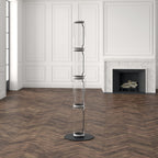 Bamboo Glass Floor Lamp Floor lamp