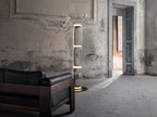Bamboo Glass Floor Lamp Floor lamp