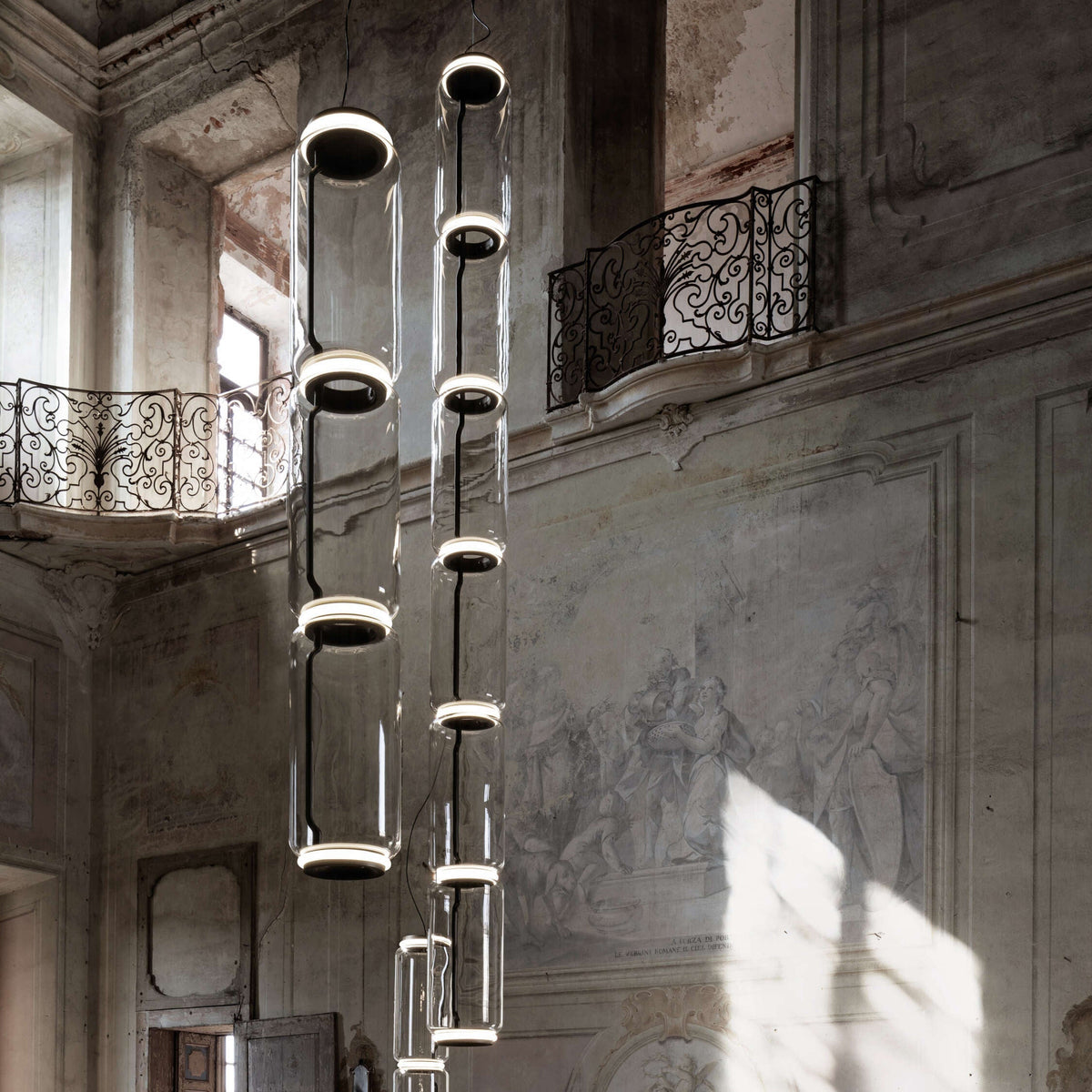 Cylindrical Glass Pendant Light Pendant light