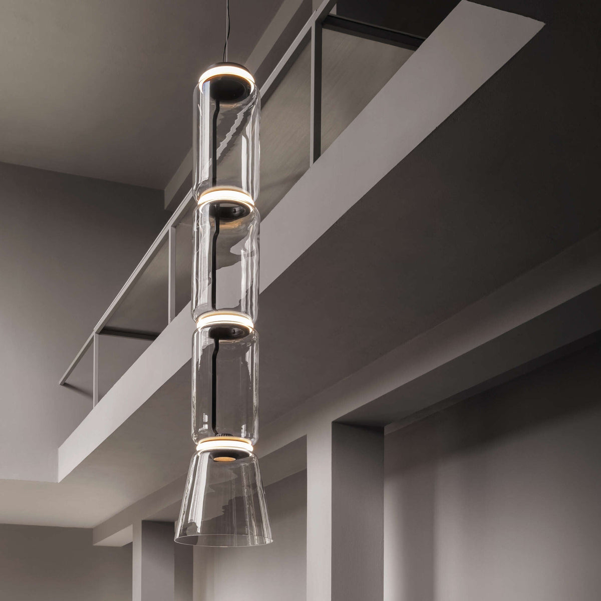 Cylindrical Glass Pendant Light Pendant light