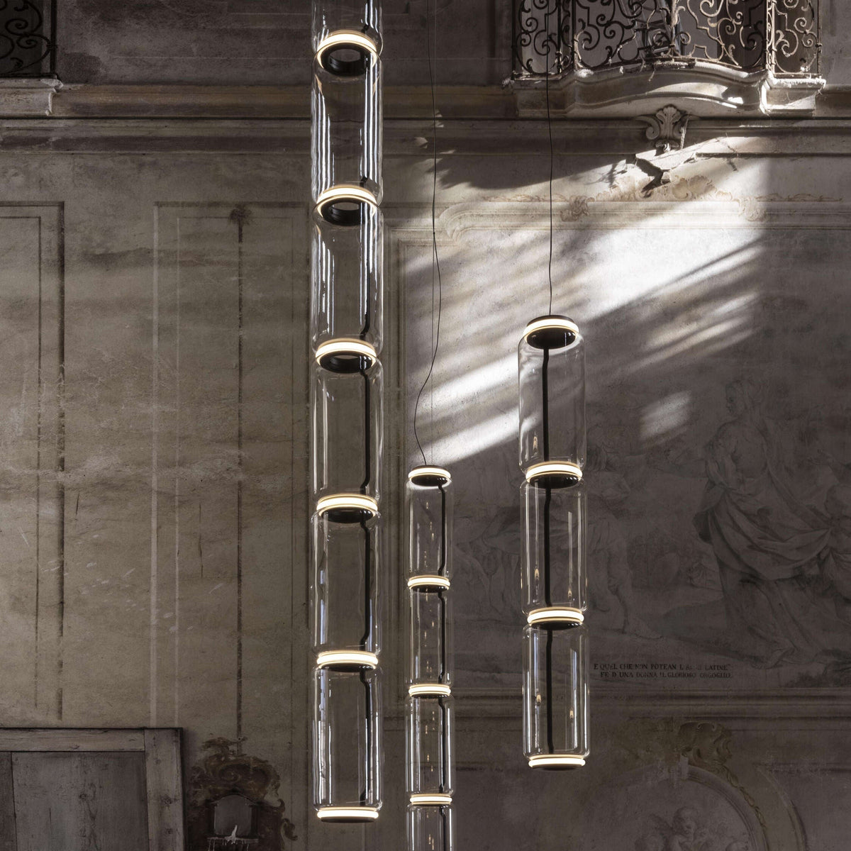 Cylindrical Glass Pendant Light Pendant light