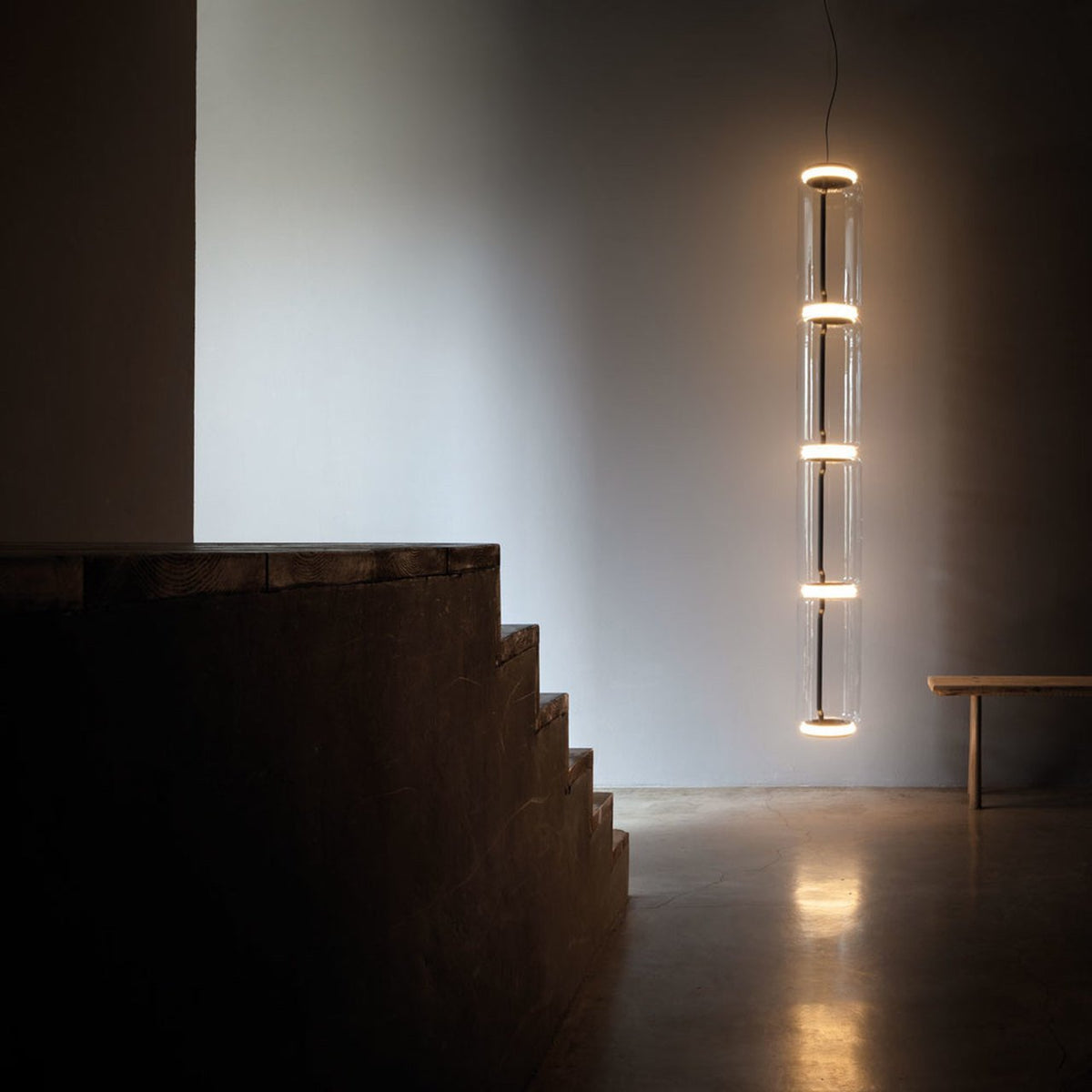 Cylindrical Glass Pendant Light Pendant light