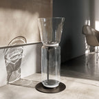 Bamboo Glass Floor Lamp Floor lamp