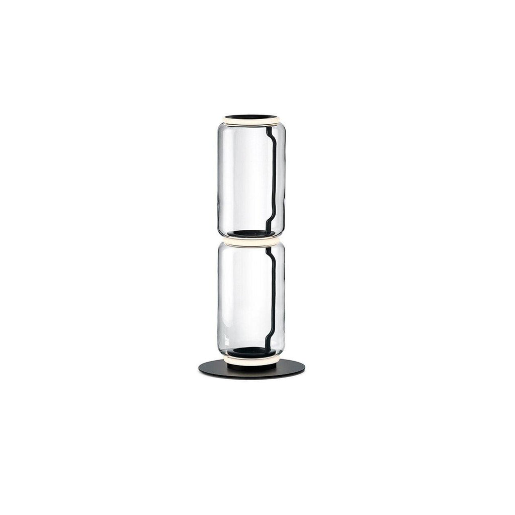 Bamboo Glass Floor Lamp Floor lamp
