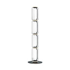 Bamboo Glass Floor Lamp Floor lamp