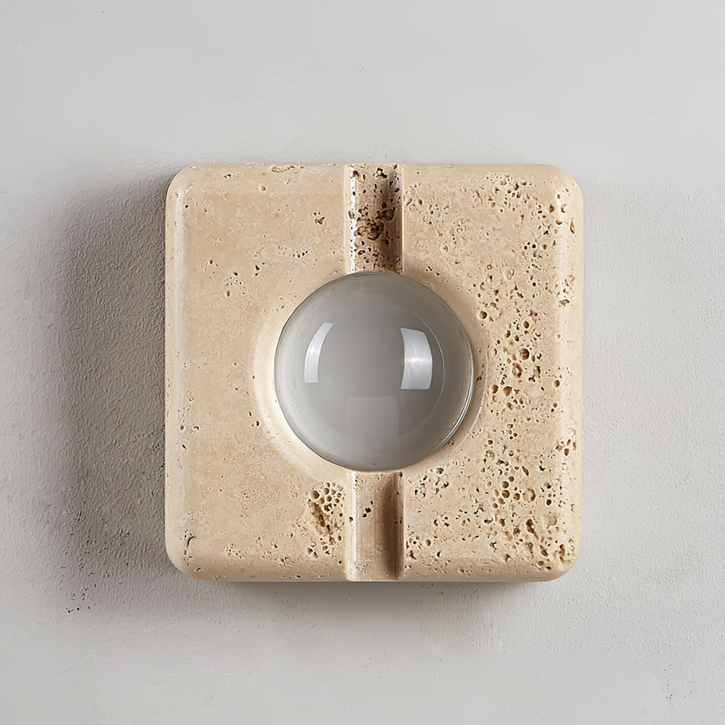 Nora Travertine Wall Light