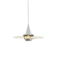 Nova Disc Pendant Light ∅ 11.8″ x H 7.9″ / Chrome Pendant light