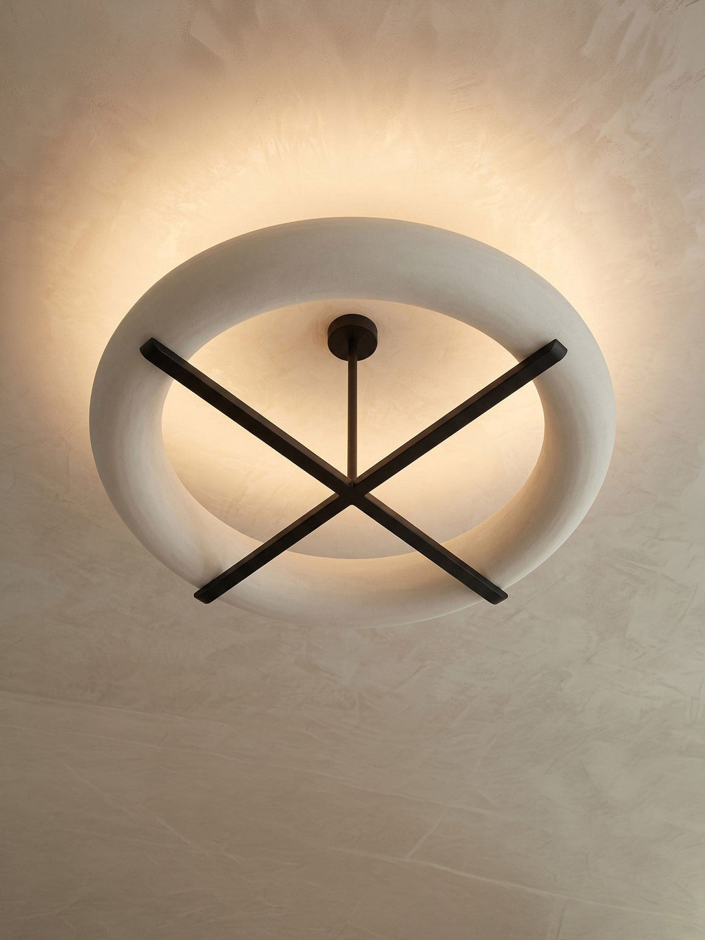Noveris Geometric Flush Mount Chandelier
