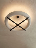 Noveris Geometric Flush Mount Chandelier