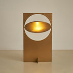 Axis Rotating Disc Table Lamp