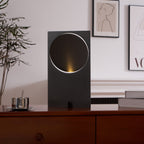 Axis Rotating Disc Table Lamp