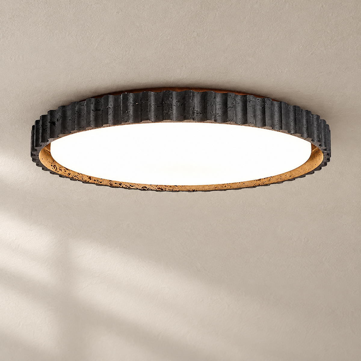 Obsidian Aura Ceiling Light