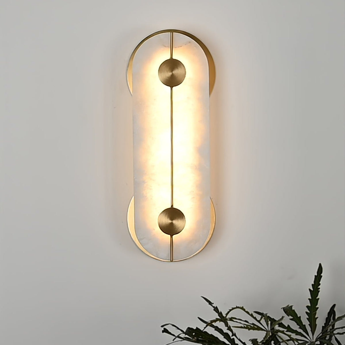 Obvara Alabaster Wall Light