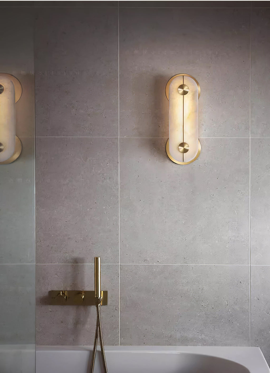 Obvara Alabaster Wall Light