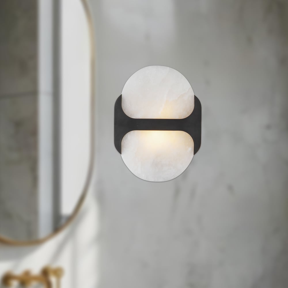 Odin Alabaster Wall Sconce