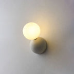 Ombrine Micro-Cement Outdoor Wall Sconce