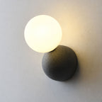 Ombrine Micro-Cement Outdoor Wall Sconce