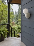 Ombrine Micro-Cement Outdoor Wall Sconce