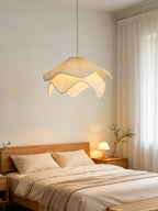 Ondulie Ruffle Fabric Pendant Light