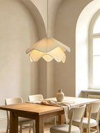 Ondulie Ruffle Fabric Pendant Light
