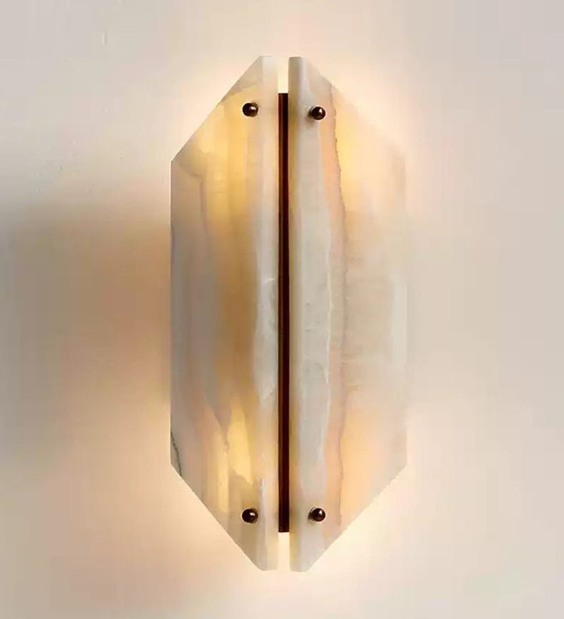 Crest Alabaster Wall Lamp