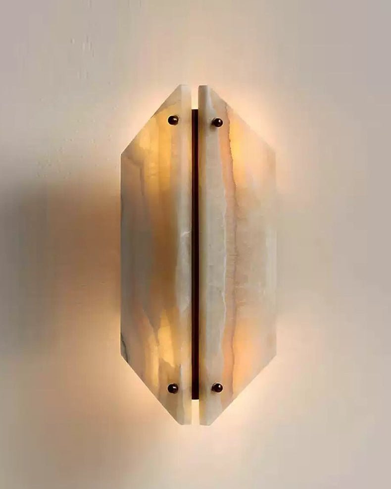 Crest Alabaster Wall Lamp