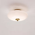 Opal Ceiling Lamp ? 11.8″ x H 6.3″ / Dia 30cm x H 16cm / Gold / Three-Color Changing Light Ceiling lamp