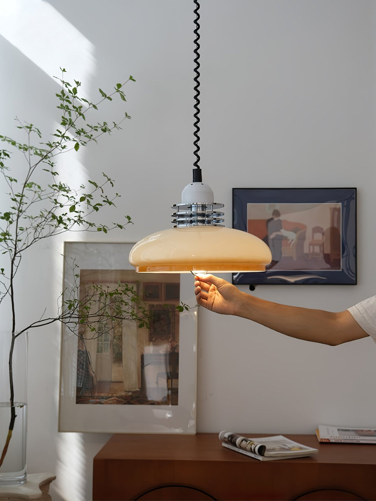 Opale Murano Pendant Lamp