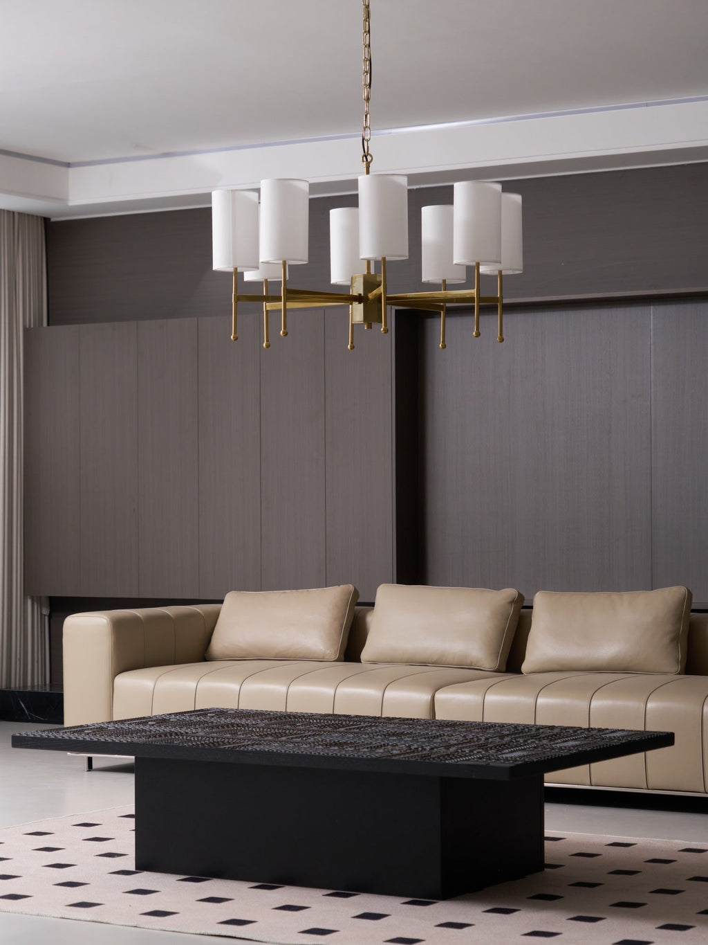 Brilliancess Brass Chandelier