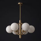 Orbit Alabaster Chandelier