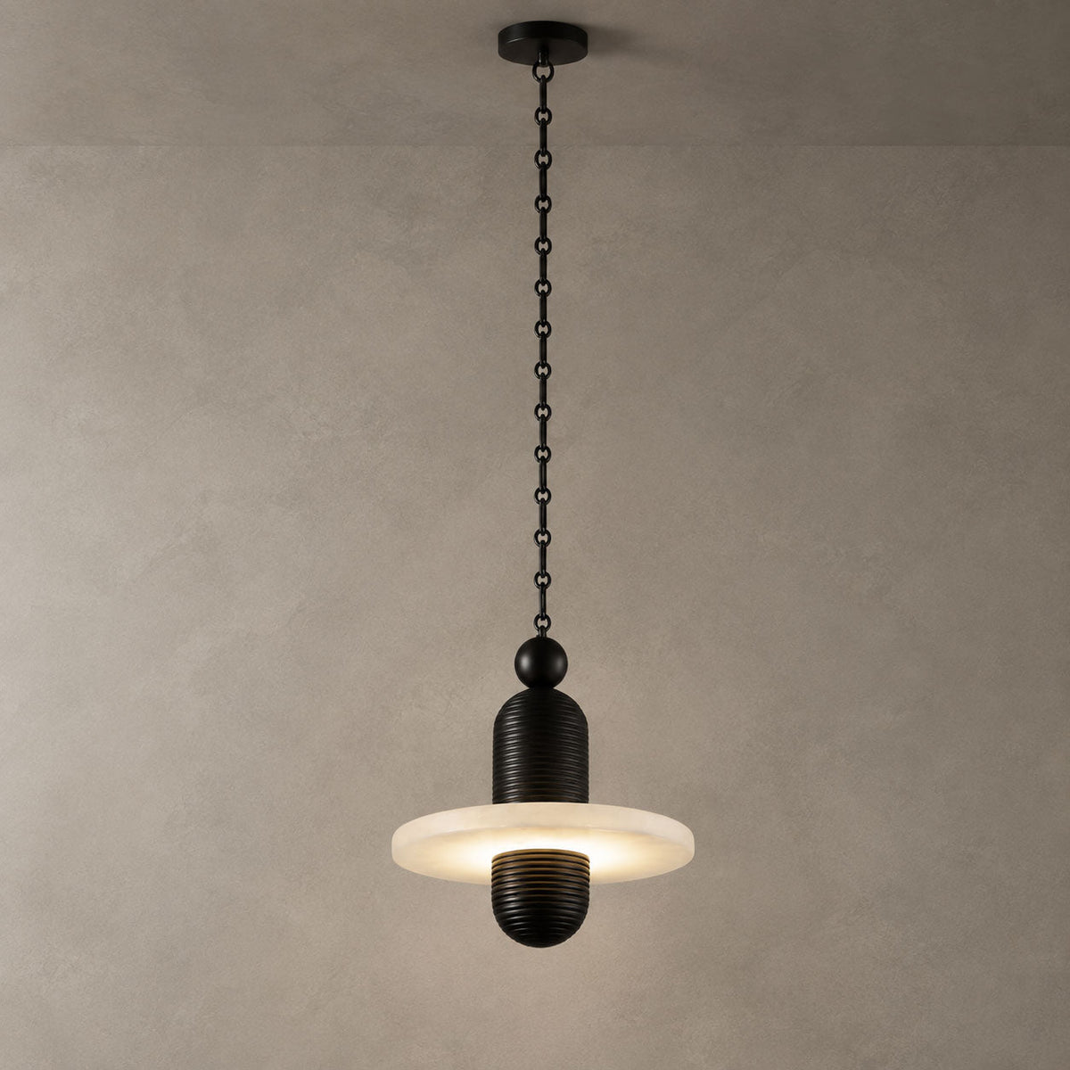 Orbital Drift Chain Chandelier