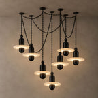 Orbital Drift Chain Chandelier