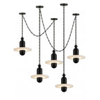 Orbital Drift Chain Chandelier