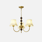 Orchid Fabric Chandelier