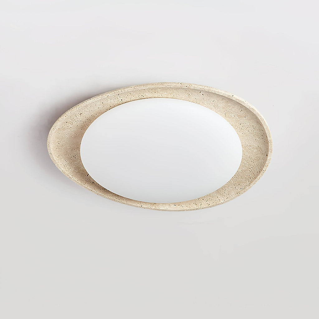 Orolume Travertine Ceiling Light