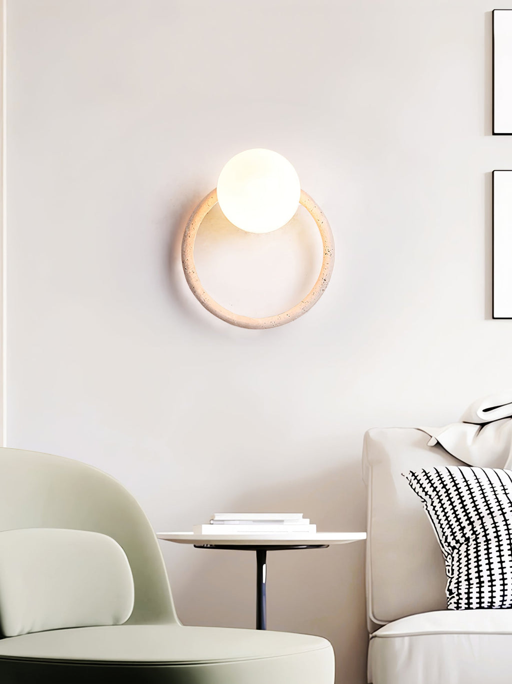 Orria Travertine Wall Light