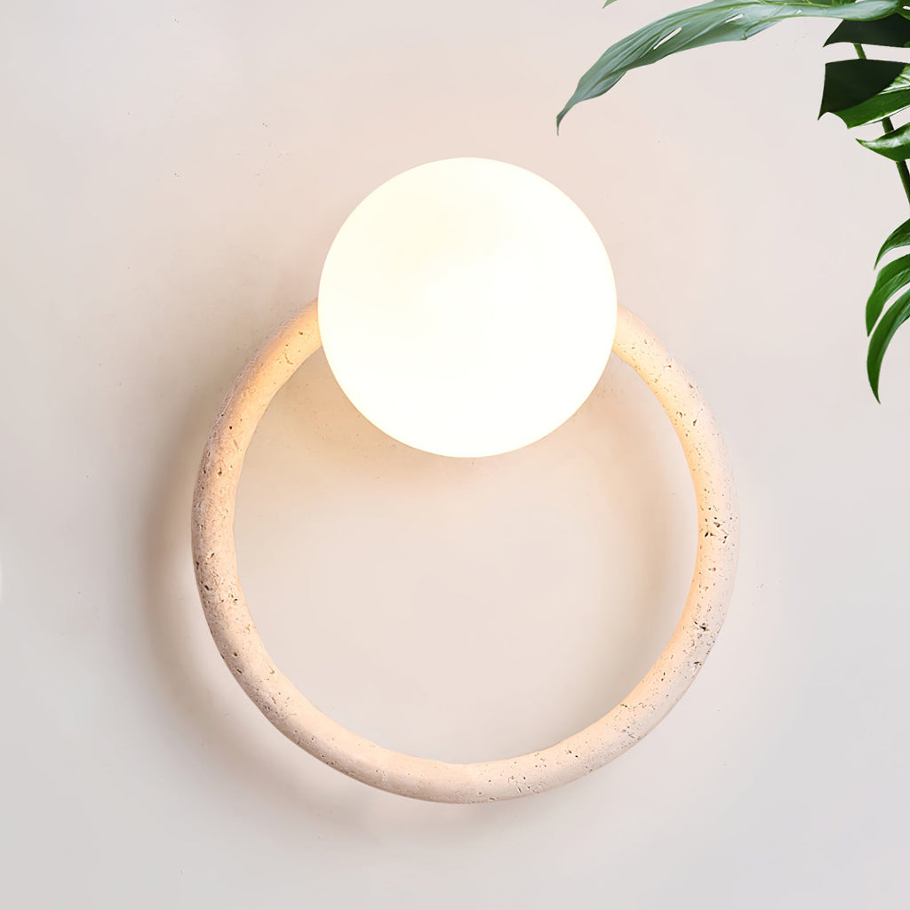 Orria Travertine Wall Light