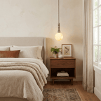 Orvelle Alabaster Beaded Pendant Light