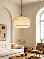 Ourlette Tiered Fabric Pendant Light