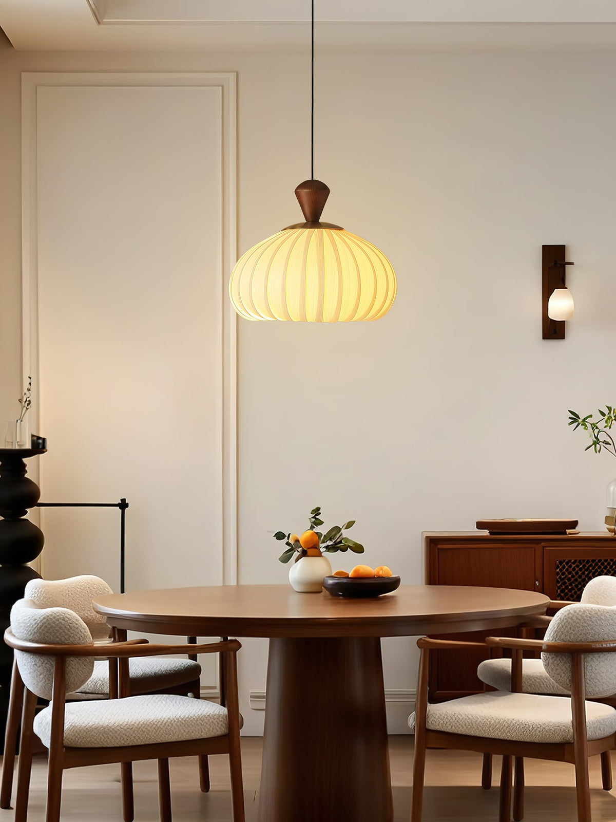Ovola Pleated Pendant Light