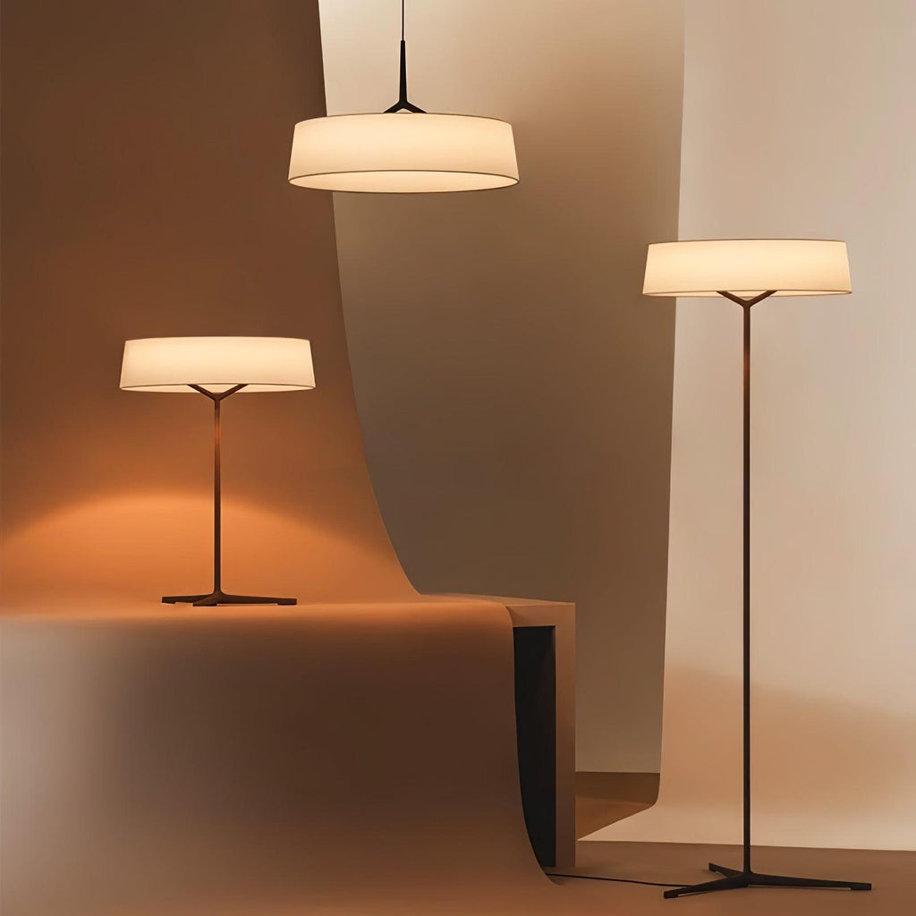 Paper Glow Circular Floor Lamp Floor lamp