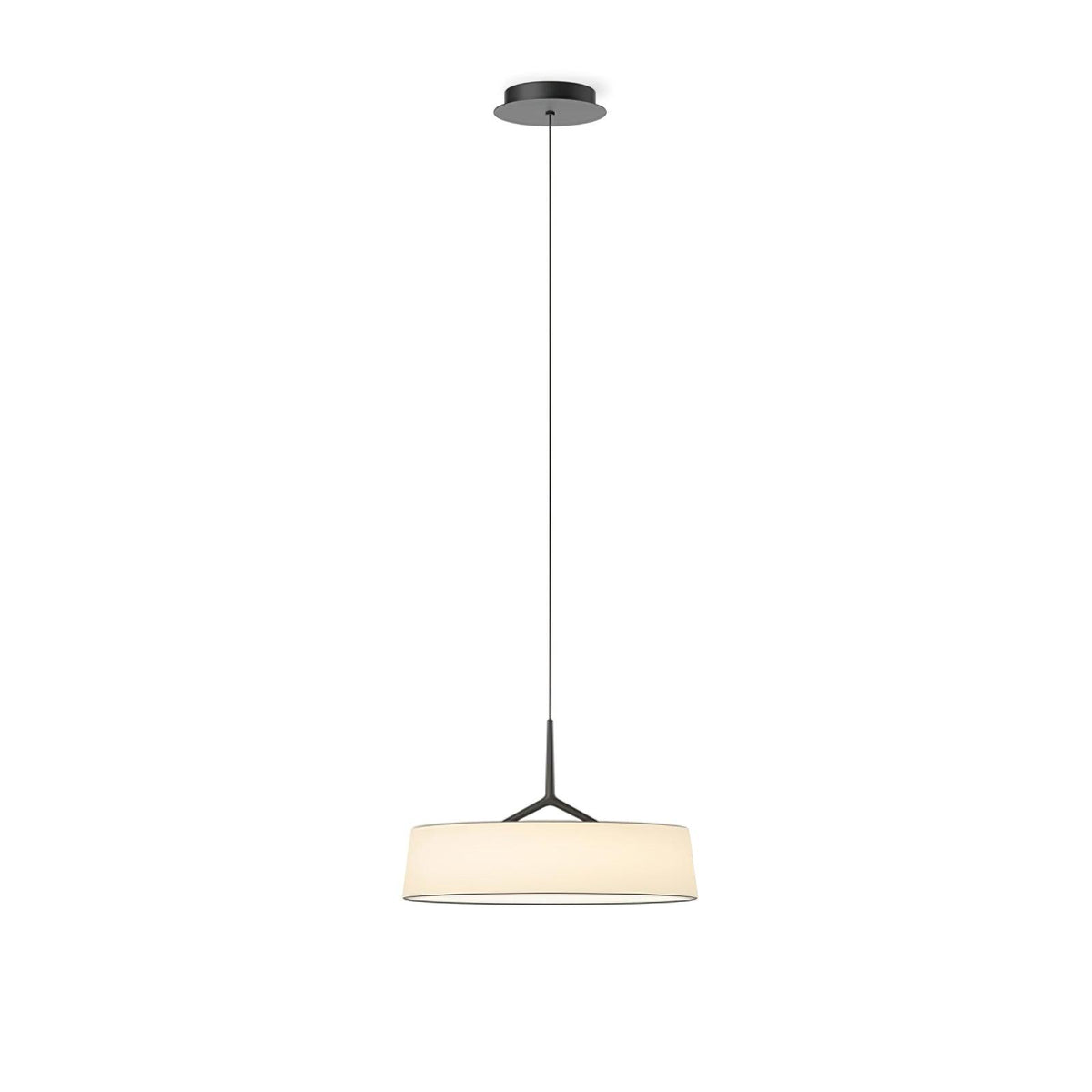 Dama Pendant Lamp ? 17.7″ x H 10.6″ / Dia 45cm x H 27cm / Black & White / Warm Light Pendant light