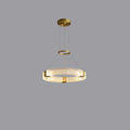 Parallel LED Chandelier ∅ 19.7″ x H 2″ / Dia 50cm x H 5cm / Round / Warm white Chandelier