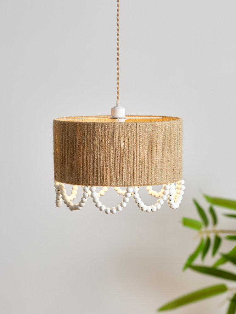 Parasol Hemp Rope Pendant Lamp