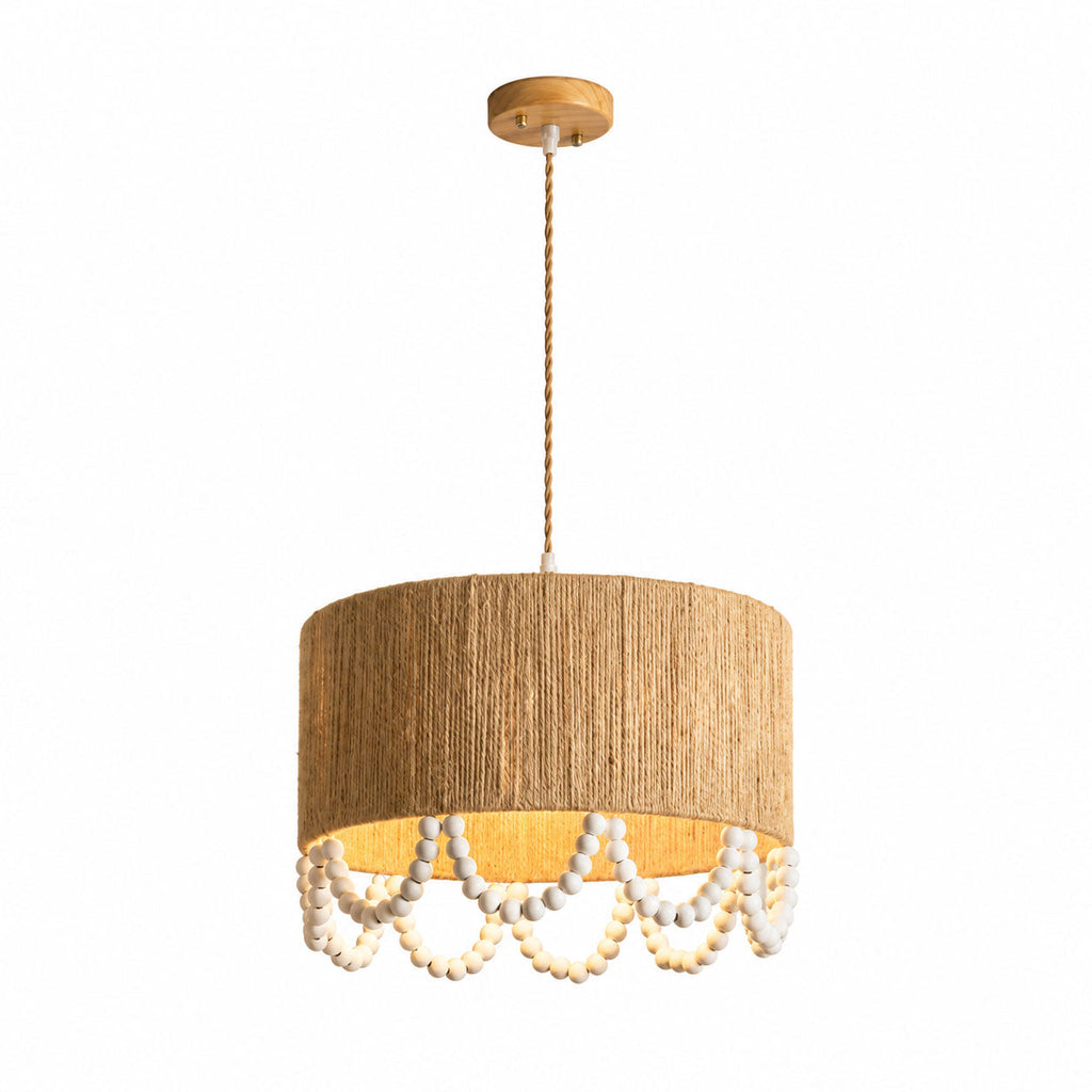 Parasol Hemp Rope Pendant Lamp