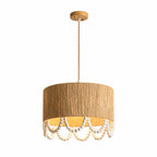 Parasol Hemp Rope Pendant Lamp