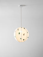 Park Embroidered Textile Pendant Lamp